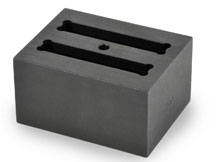 a cuvette block for a dry block heater