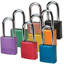 aluminum padlocks for lockout/tagout