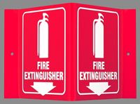 Extinguisher sign