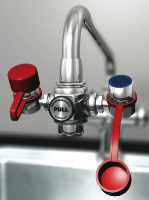 faucet mounted eye wash