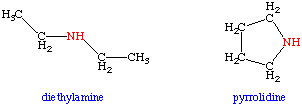 drawings of secondary amines