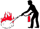 Fire extinguishing sketch